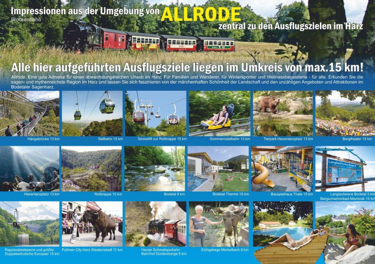 Ferienanlage Harzfreunde Allrode Exterior foto