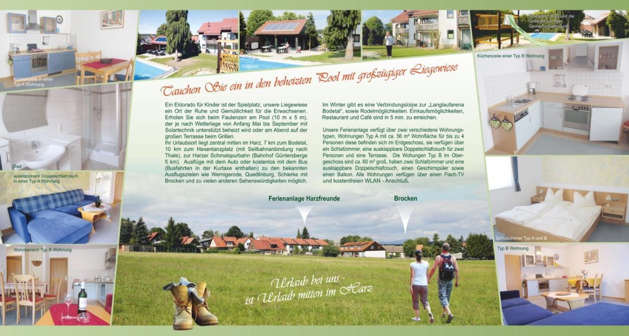 Ferienanlage Harzfreunde Allrode Exterior foto