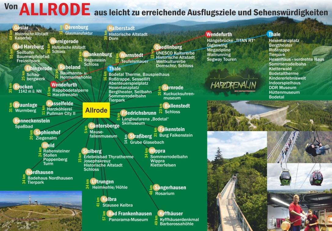 Ferienanlage Harzfreunde Allrode Exterior foto